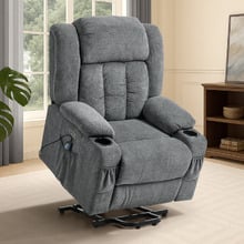 Maelle Electric Heated Massage Recliner Armchair